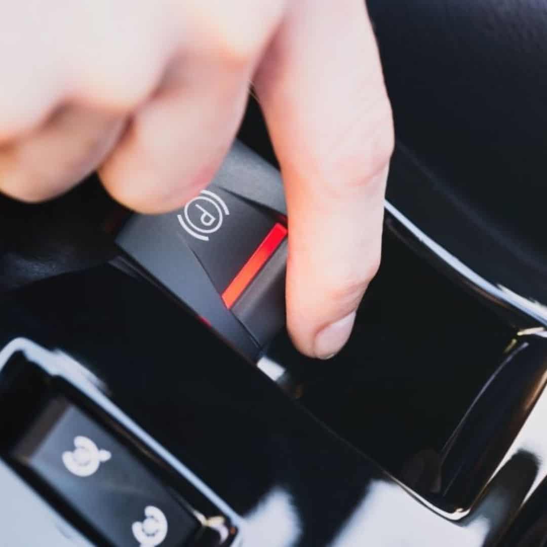 Reparação do travão de mão elétrico